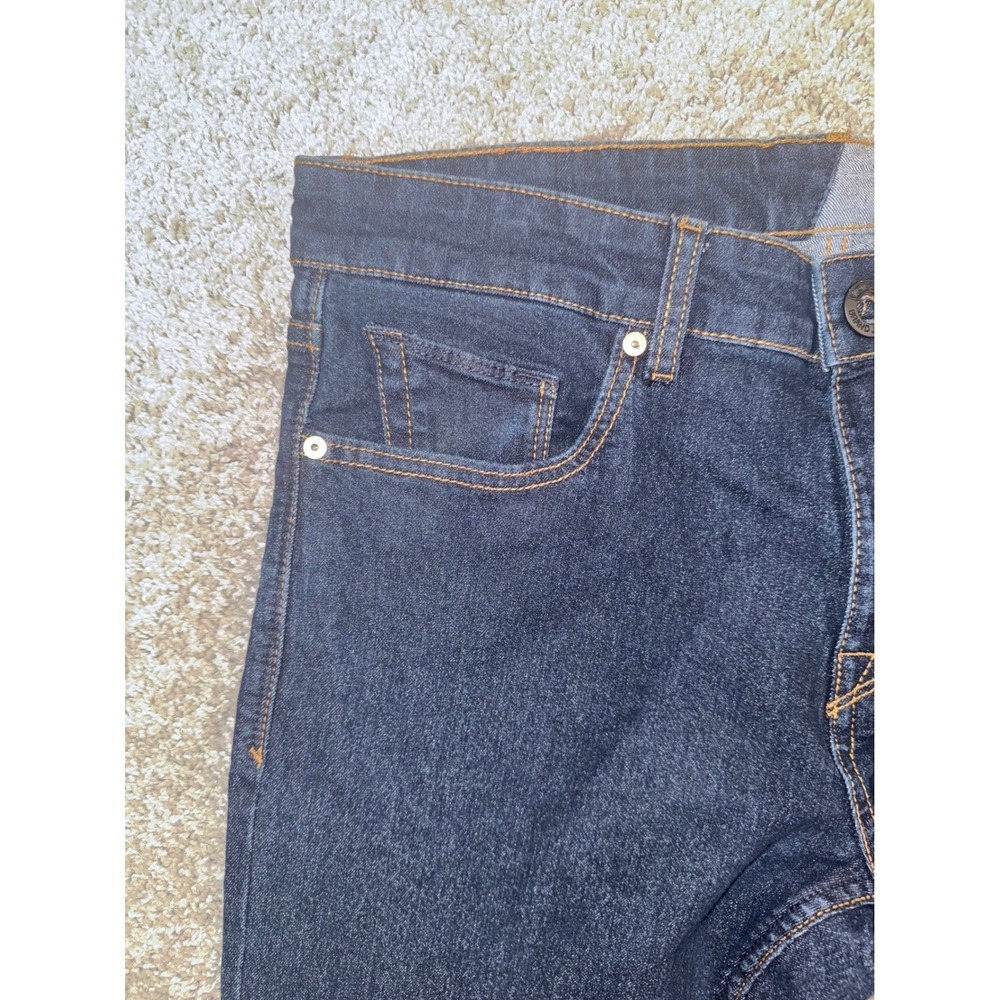 Volcom Vorta Slim Straight Stretch Denim Jeans Blue Mens Size 32x30 NEW - Picture 3 of 10